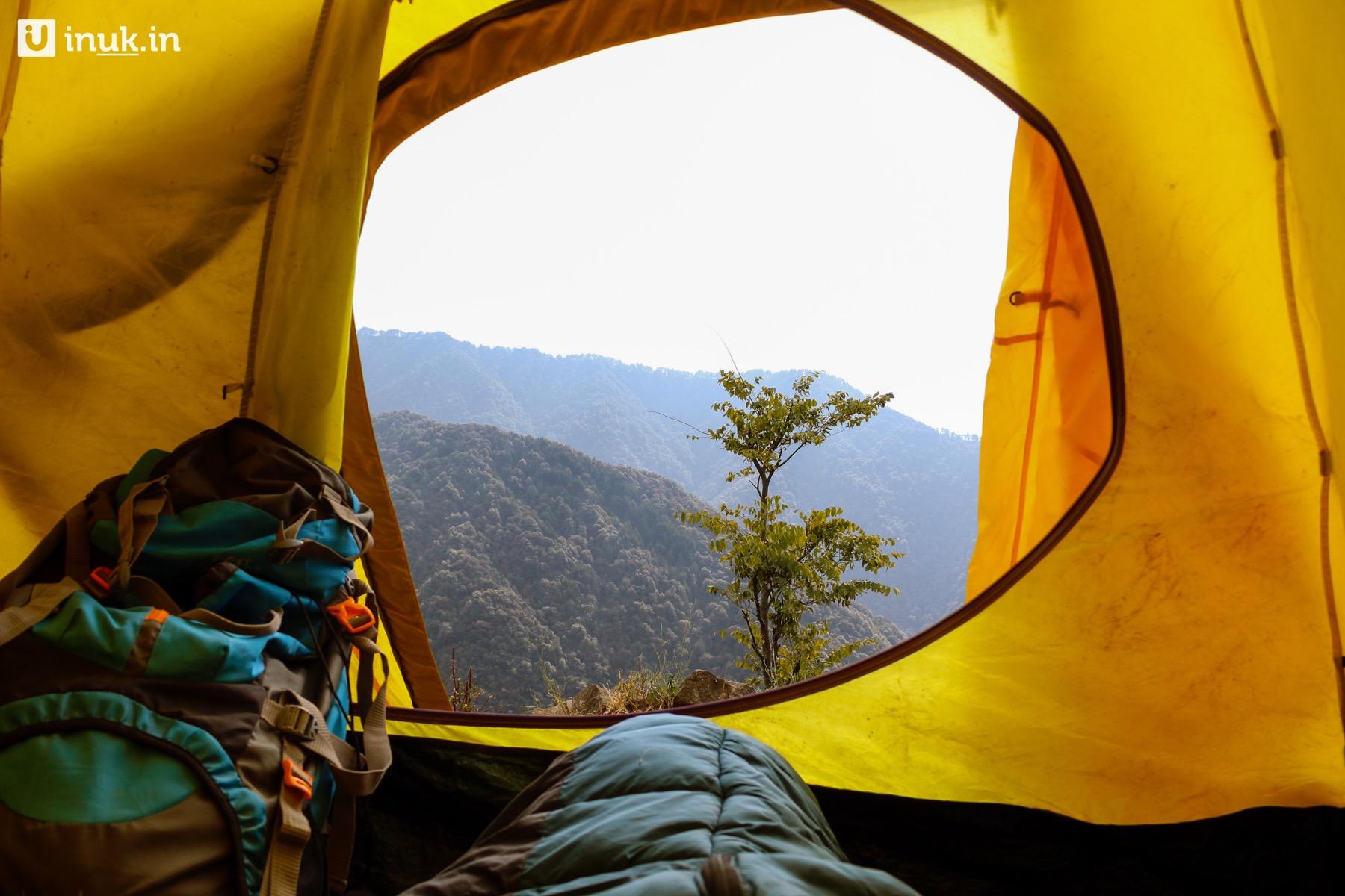 Adventure camping in the Kumaon Himalaya